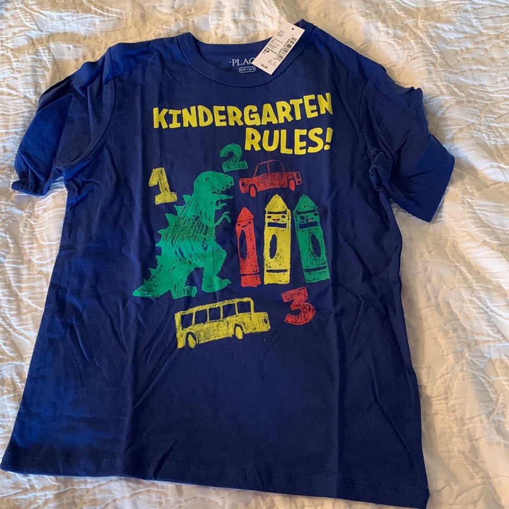 NWT Childrens Place Kindergarten T-Shirt!
